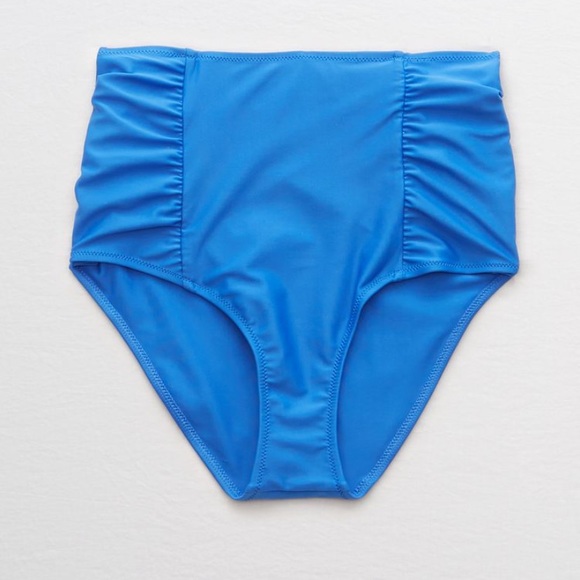 NWT aerie Bikini BOTTOMS brilliant & blue vibe -solid floral or striped S M L XL - Picture 6 of 16